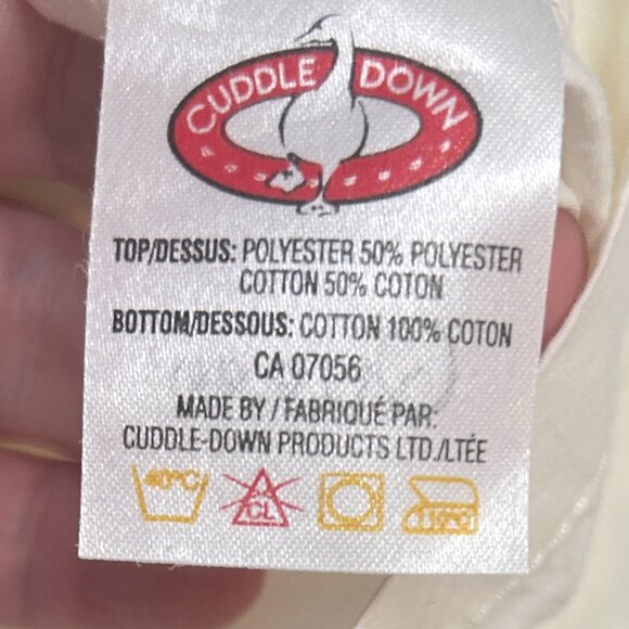 Cuddle Down Queen Duvet Cover Set • Cream Waffle Weave • Made in Canada Luxury - Picture 4 of 9